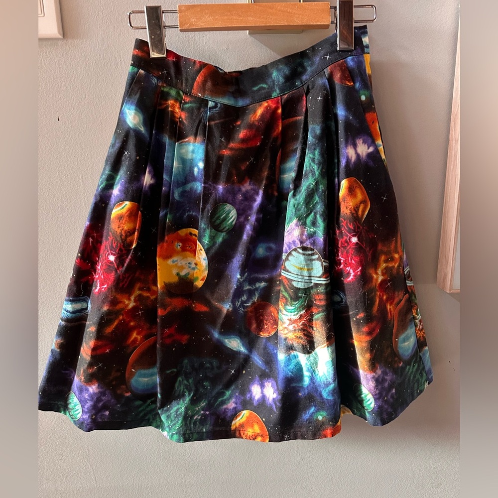Birds of North America Galaxy Print Women's Skirt